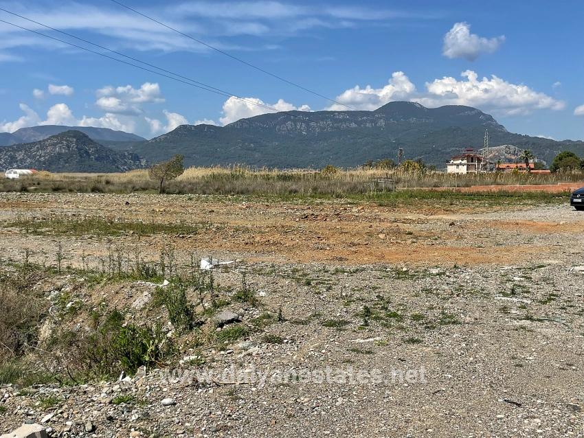 19.600 M² Großes Grundstück Zum Verkauf, Direkt An Der Straße Dalyan Iztuzu Beach Gelegen.