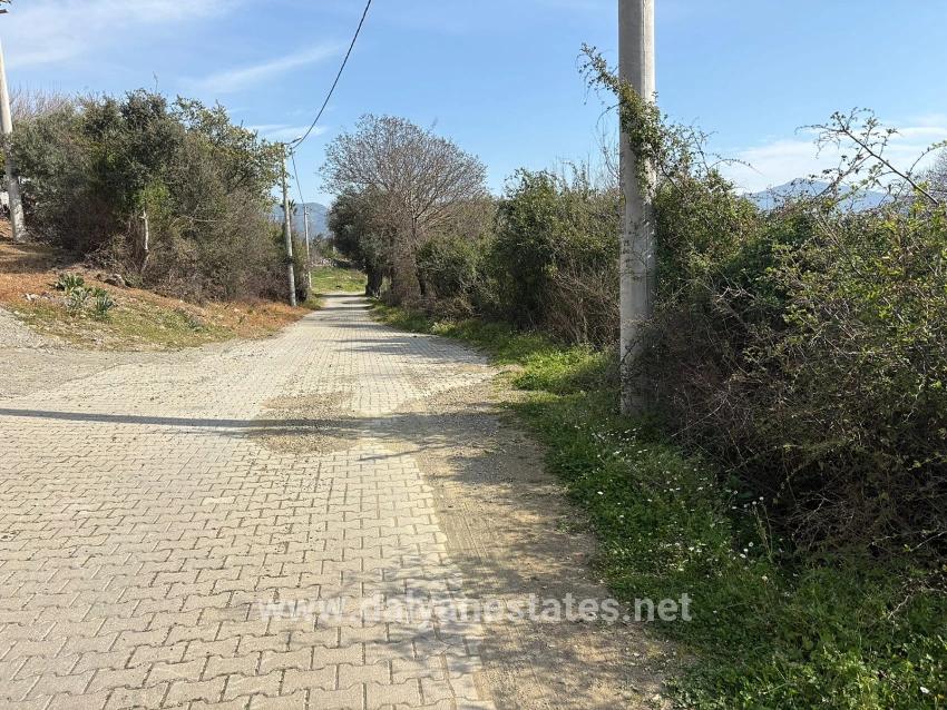2.023 M² Großes Grundstück In Çandır Village, Köyceğiz, Zu Verkaufen, Mit Miteigentum Und Freiwilliger Aufteilung.