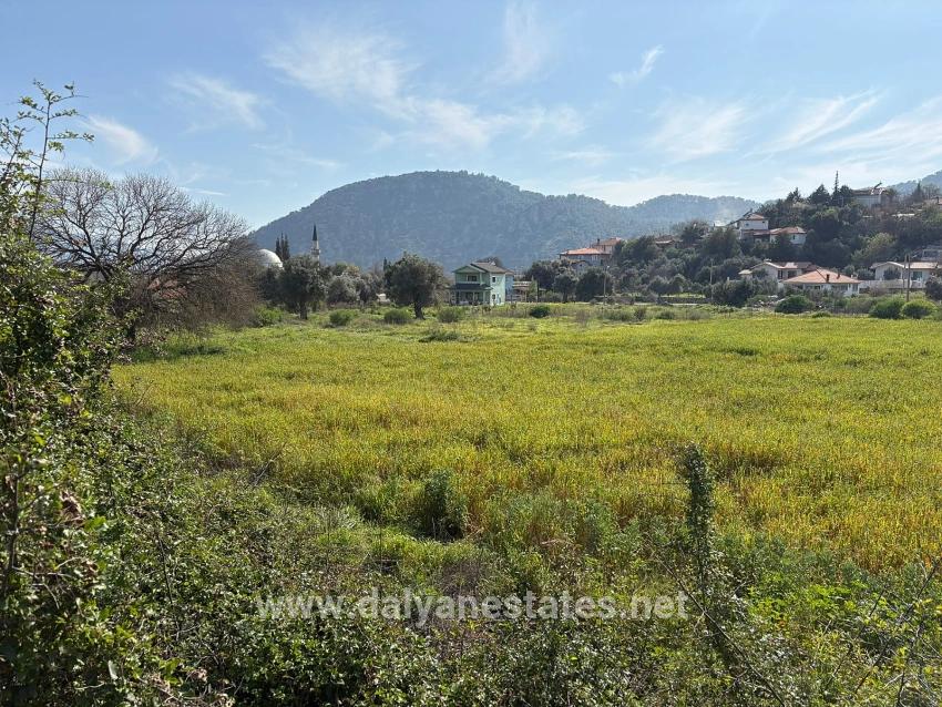2.023 M² Großes Grundstück In Çandır Village, Köyceğiz, Zu Verkaufen, Mit Miteigentum Und Freiwilliger Aufteilung.