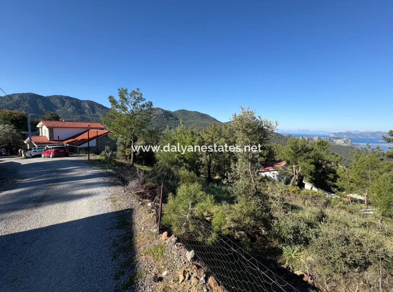 1000M2 Grundstück Zum Verkauf Mit Meerblick Im Dorf In Gökbel