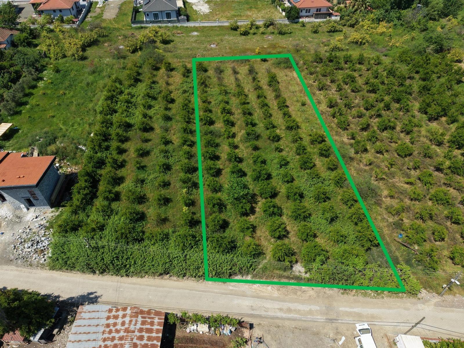 Land For Sale In Okçular, 1050m2, In The Village Residential Area.