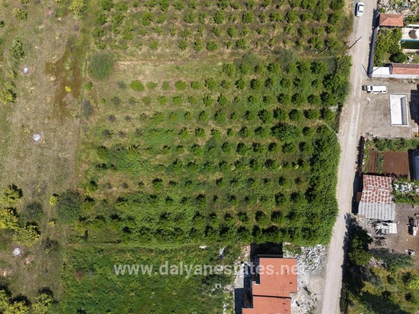 Land For Sale In Okçular, 1050m2, In The Village Residential Area.