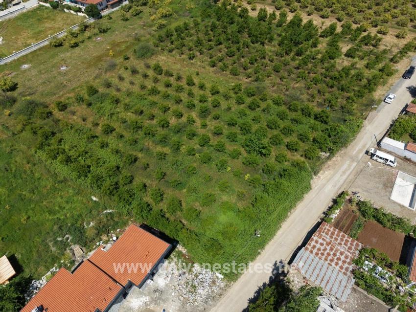 Land For Sale In Okçular, 1050m2, In The Village Residential Area.