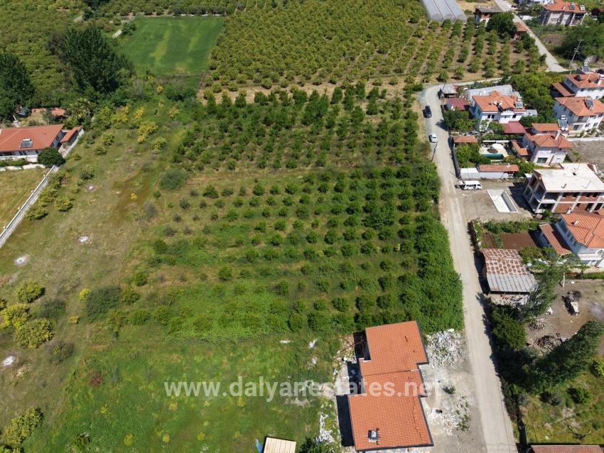 Land For Sale In Okçular, 1050m2, In The Village Residential Area.
