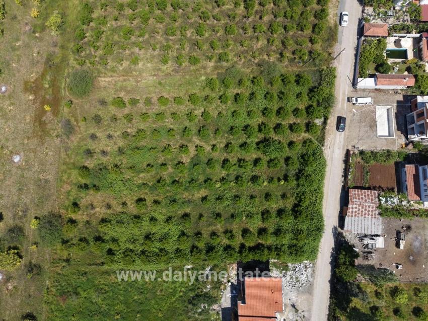 Land For Sale In Okçular, 1050m2, In The Village Residential Area.