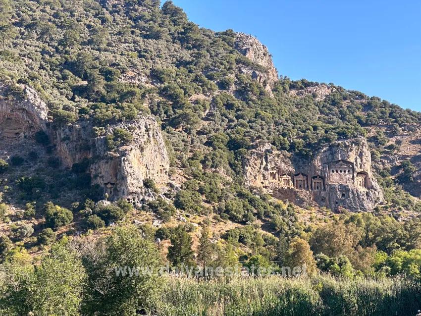 4+1 Villa For Sale In Dalyan, Right On The Canal