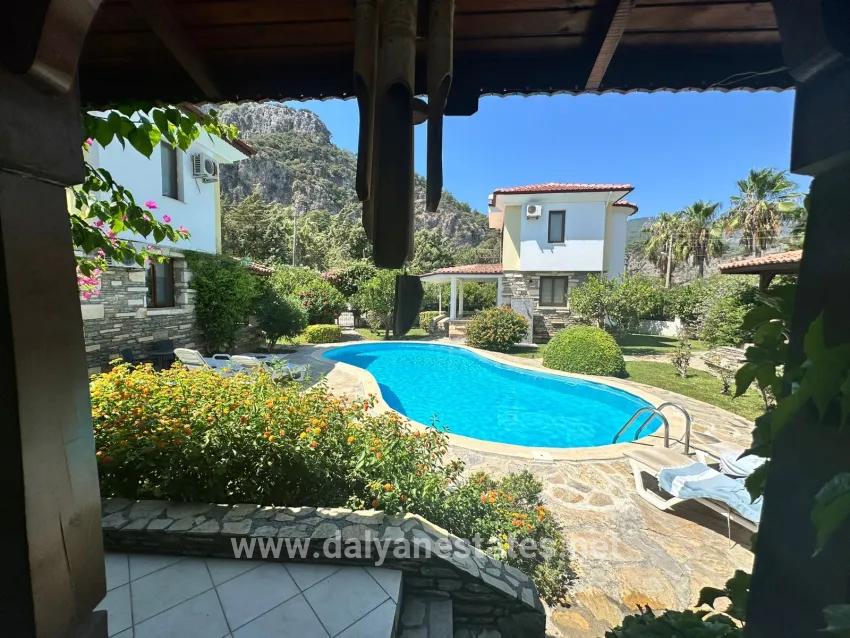 Dalyan Gülpınar'da Site Içerisinde 2+1 Satılık Villa Translates To Dalyan Gülpınar In The Site 2+1 For Sale Villa, However Following The Rules: In Gülpınar, Dalyan, Within The Site 2+1 Villa For Sale