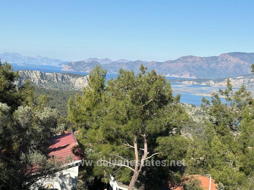 1000m2 Land For Sale With Sea View In Gökbel Village Residential Area