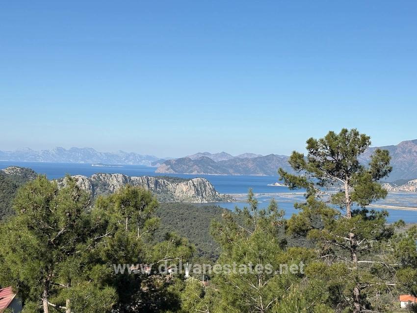 1000m2 Land For Sale With Sea View In Gökbel Village Residential Area