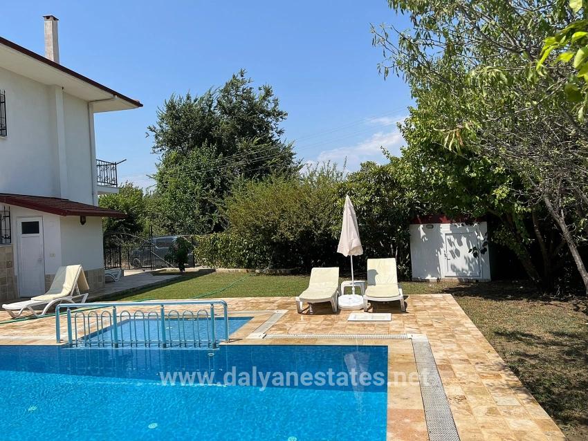 Corner Plot, 600m2, 3+1 Villa For Sale In Dalyan.
