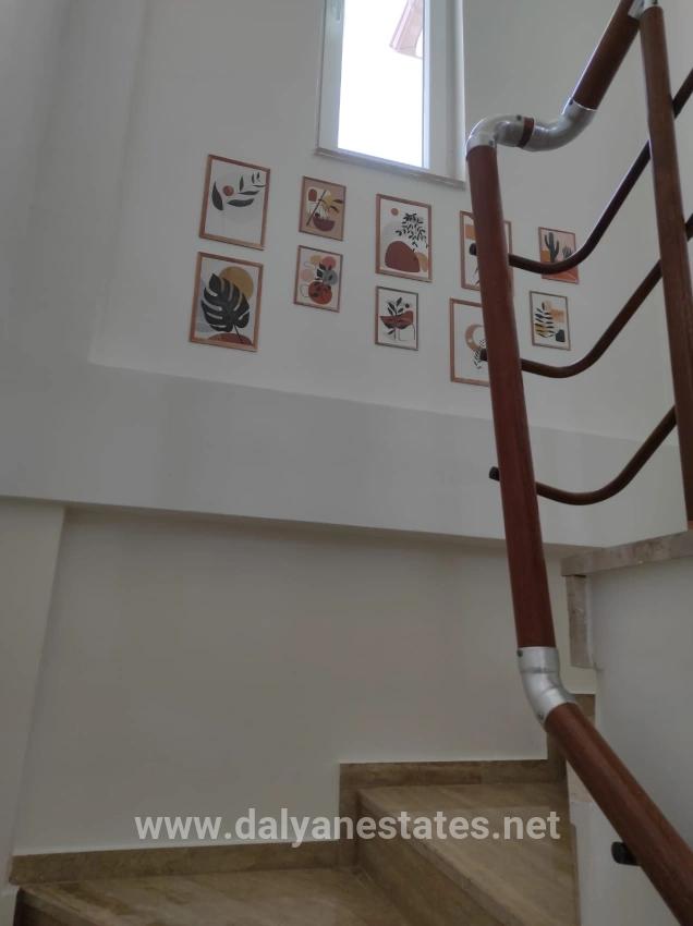 4+1 Villa For Sale On A Corner Plot Of 545m2 In Dalyan Gülpınar