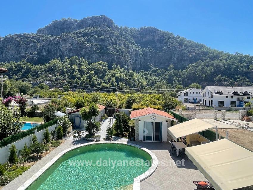 4+1 Villa For Sale On A 720m2 Plot In Dalyan Gülpınar