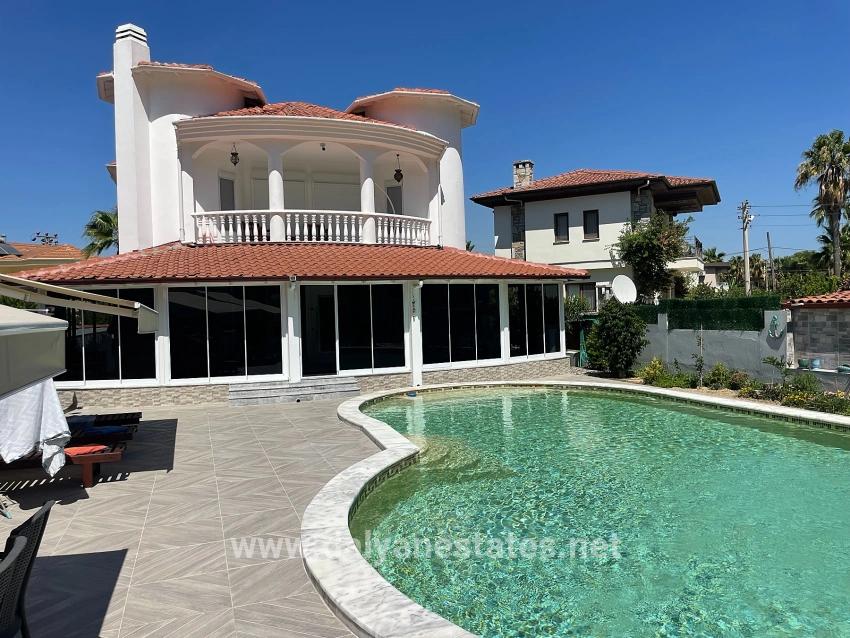 4+1 Villa For Sale On A 720m2 Plot In Dalyan Gülpınar