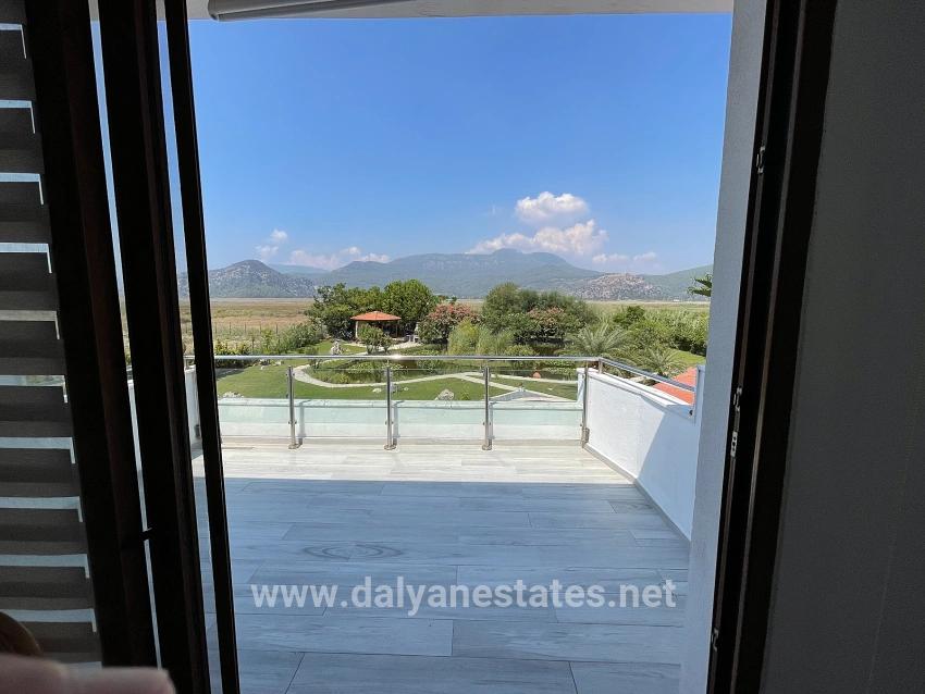 Luxury 4+1 Villa For Sale On A 7000m2 Plot With Dalyan Iztuzu Beach View