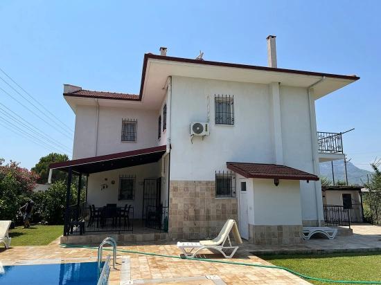 Corner Plot, 600m2, 3+1 Villa For Sale In Dalyan.