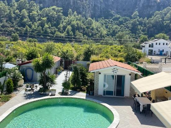 4+1 Villa For Sale On A 720m2 Plot In Dalyan Gülpınar