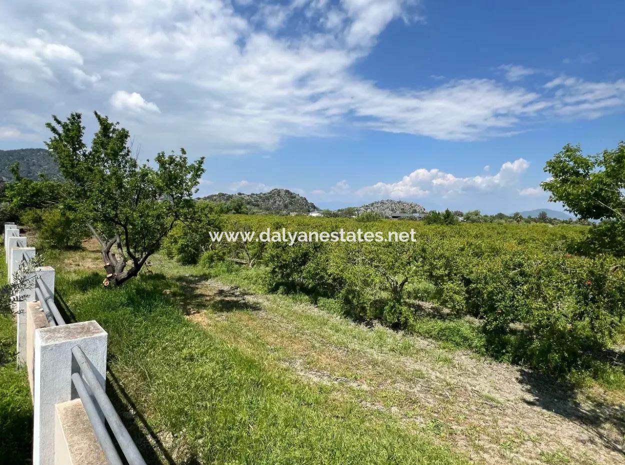 5,100M2 Land For Sale In Dalyan Maraş Area With 5% Residential Zoning