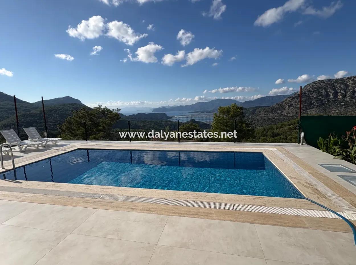 2 1 Rental Villas With Full Sea View In Gökbelde
