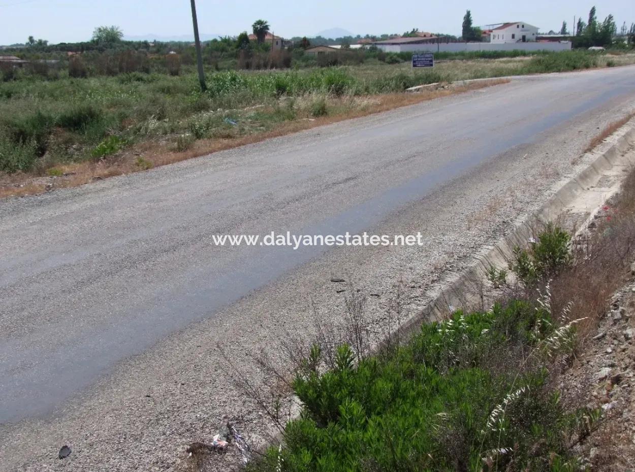 Commercial Plot 2500M2 Plot For Sale Bargain For Sale In Fethiye From The Main Road To Zero