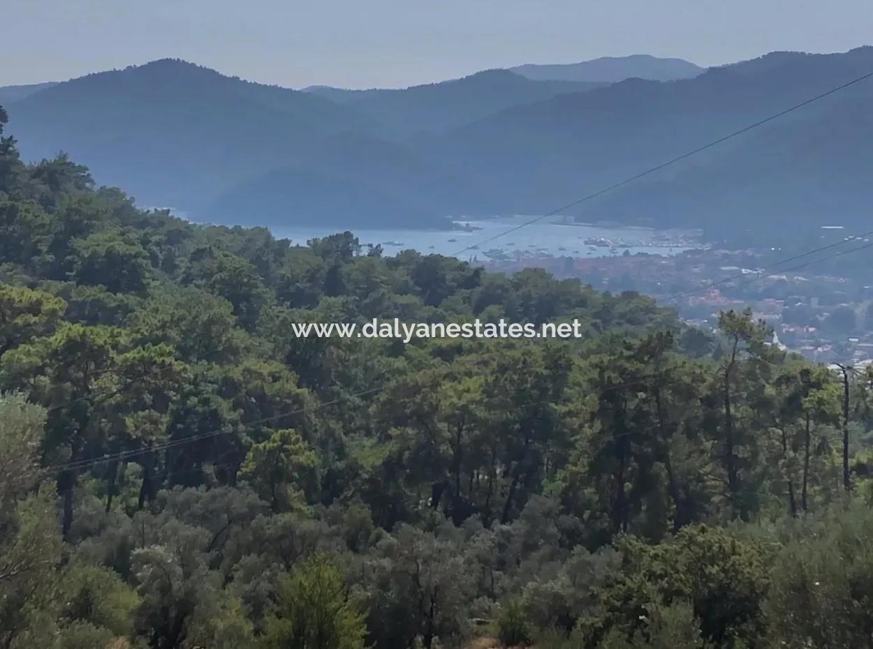 Tourism Zoned Land For Sale In Gocek With Sea Views For Sale In Gocek