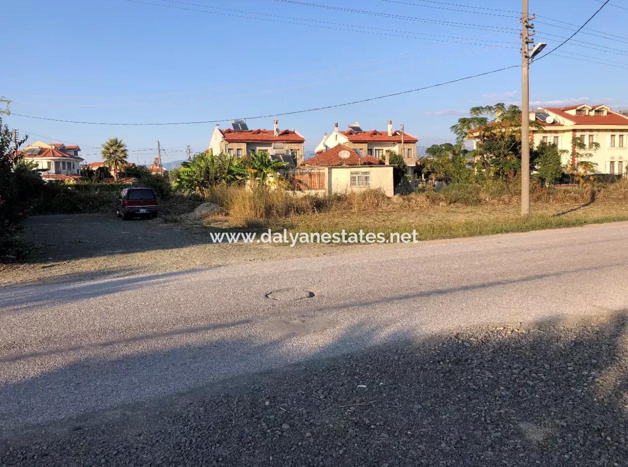 700M2 Corner Plot For Sale In Dalyan