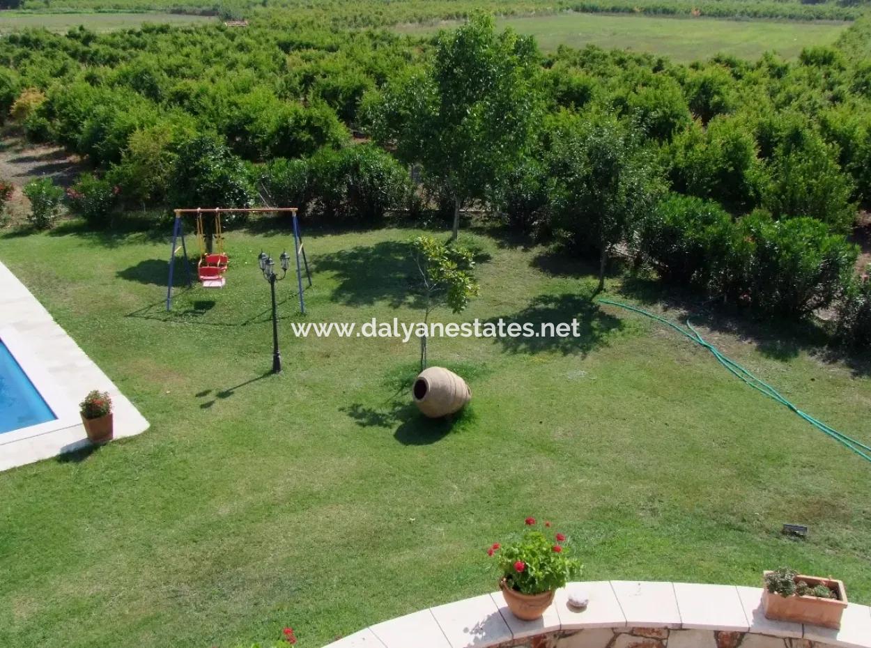 Estate For Sale, Dalyan 12,338M2 Plot Luxury Villa For Sale In