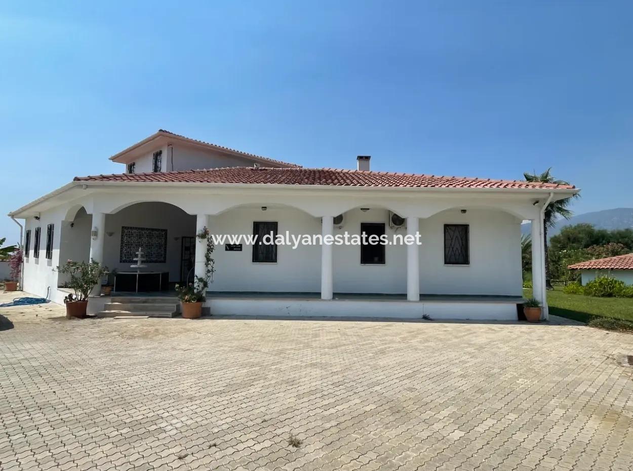 Dalyan 4 1 Luxury Villa For Sale In 7000M2 Land