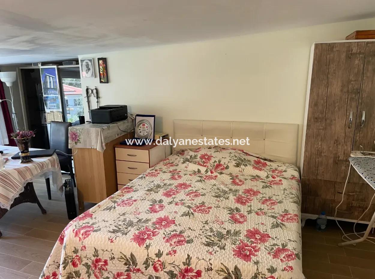 Apart Hotel For Sale In 448M2 Plot Of Land Near The Sea In Selimiyede With Sea View