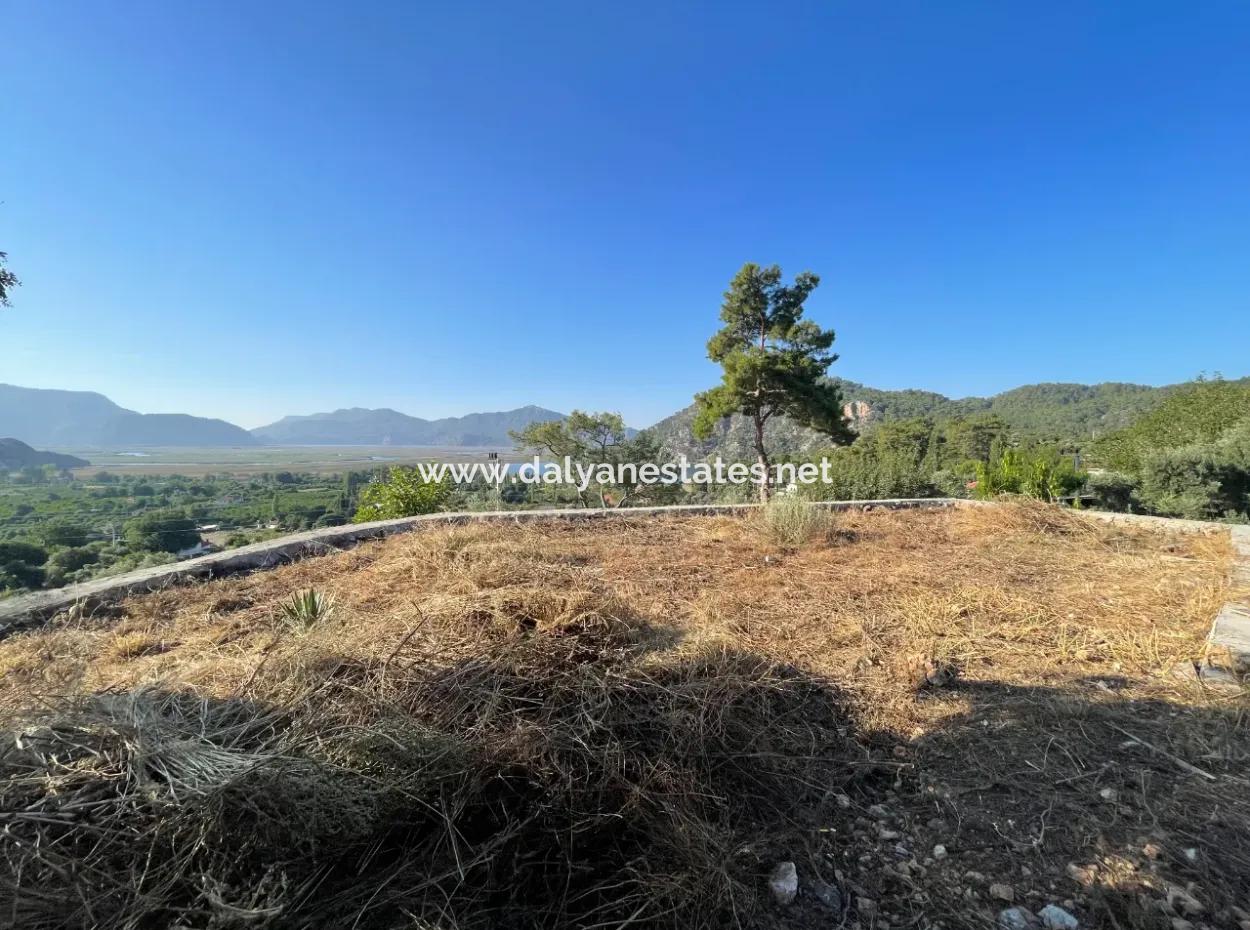 Çandır Full Sea And Lake View 500M2 2B Field For Sale