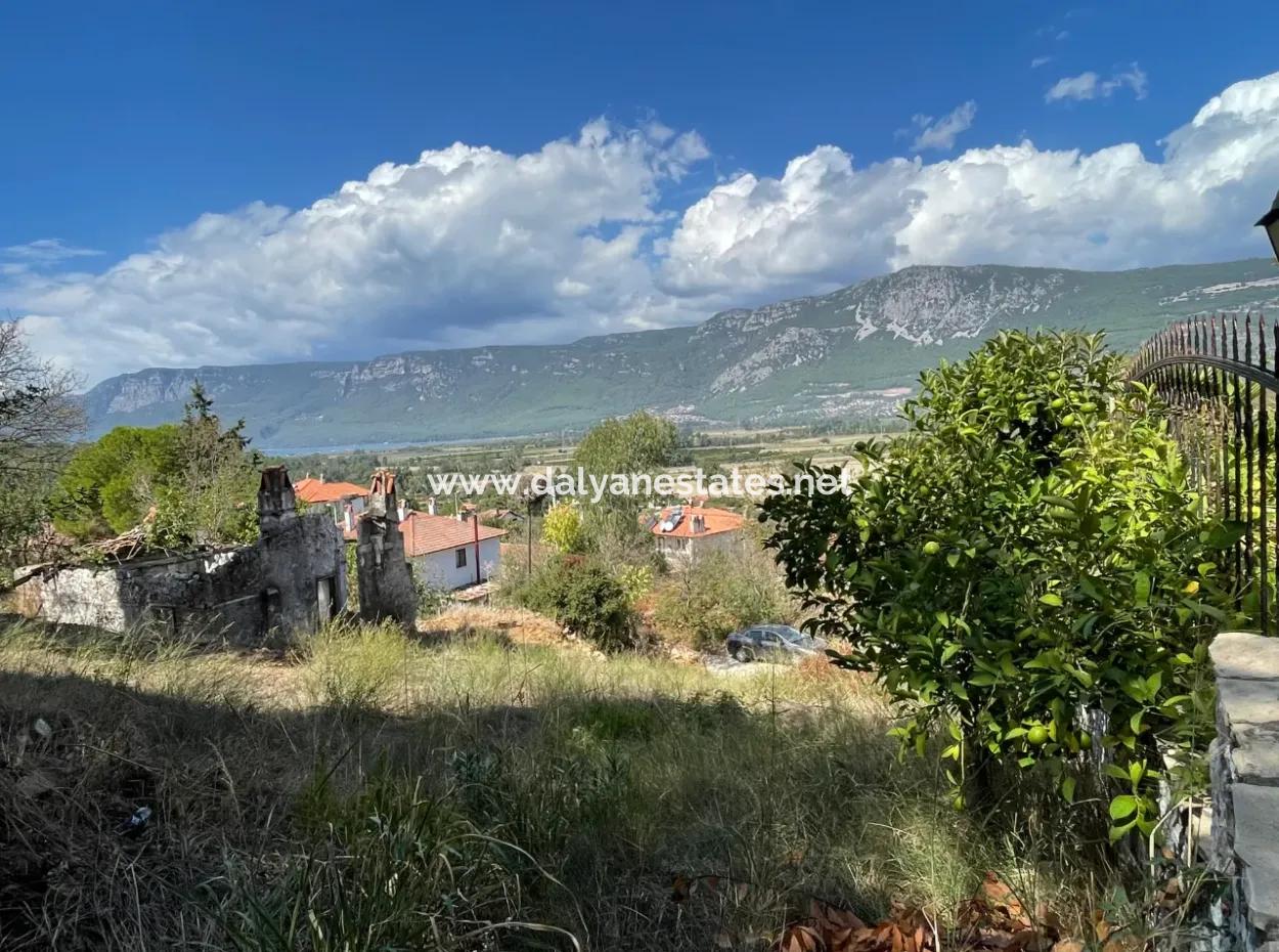 Land For Sale In Akçapnar With Sea View 500M2 Zoning