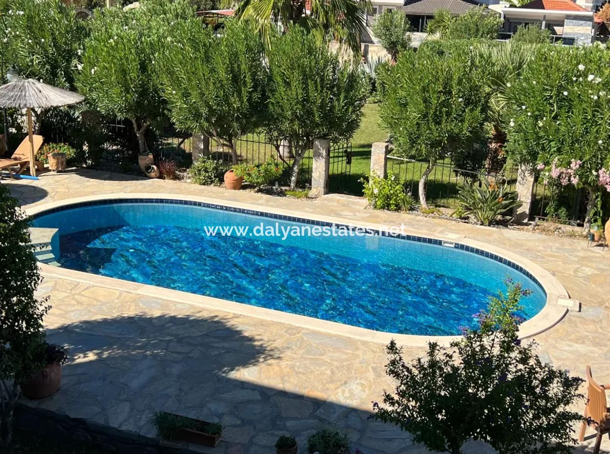 Stone Villa For Sale In A 580M2 Plot In Gulpinar, Dalyan