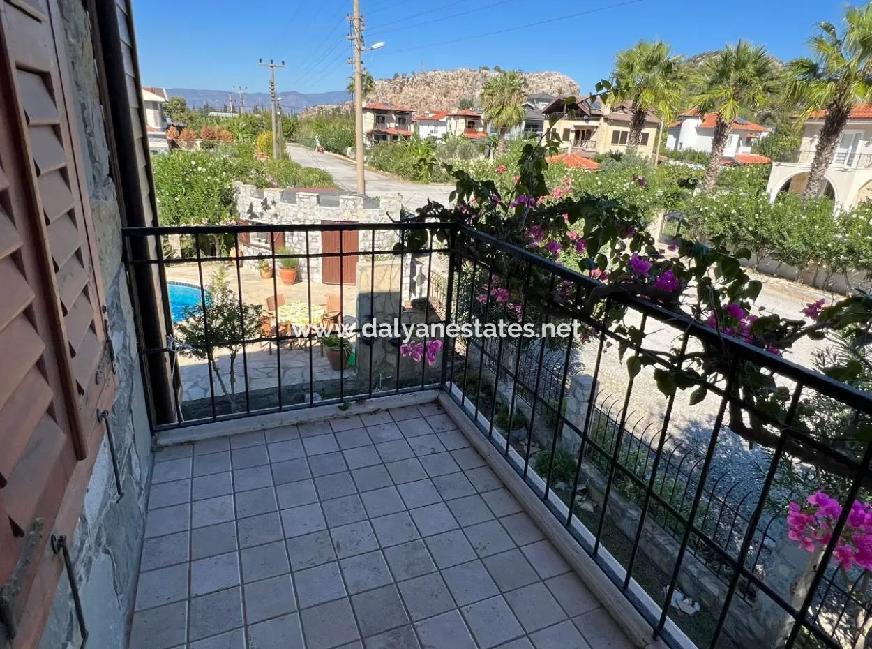 Stone Villa For Sale In A 580M2 Plot In Gulpinar, Dalyan
