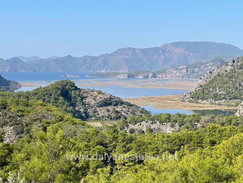 Земля 3514m2 На Продажу С Панорамным Видом На Море В Гёкбеле