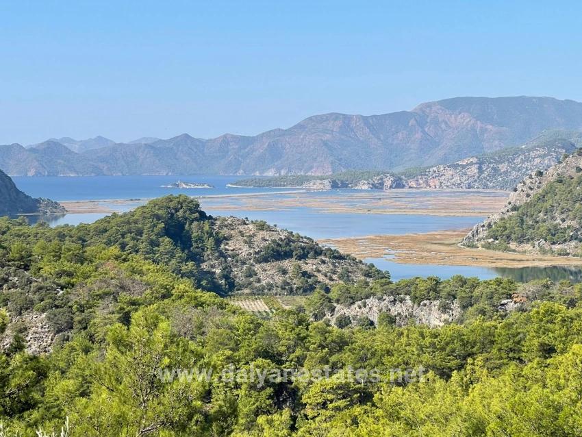 Земля 3514m2 На Продажу С Панорамным Видом На Море В Гёкбеле