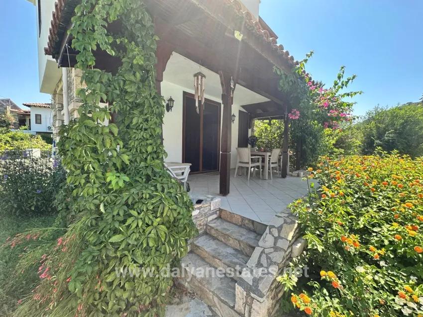 Dalyan Gülpınar'da Site İçerisinde 2+1 Satılık Villa