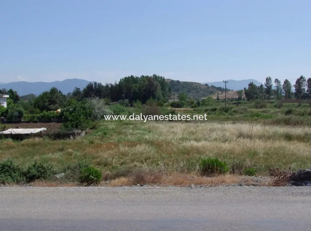 Fethiye Satılık Ticar Arsa Anayola Sıfır 2500M2 Satılık Kelepir Arsa
